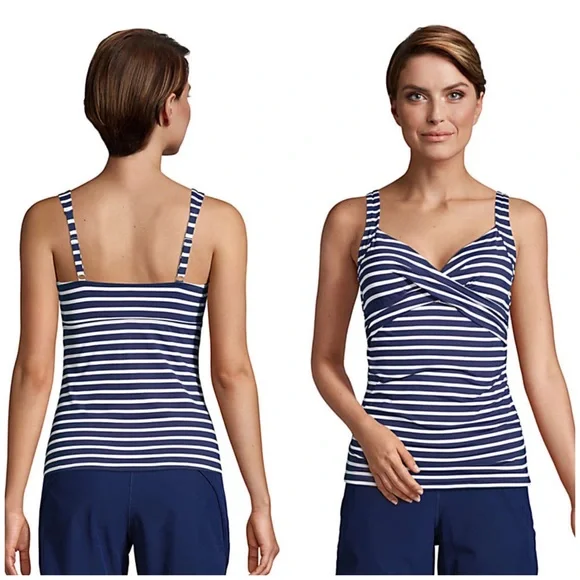 Lands End TANKINI UNDERWIRE - Picture 1 of 3